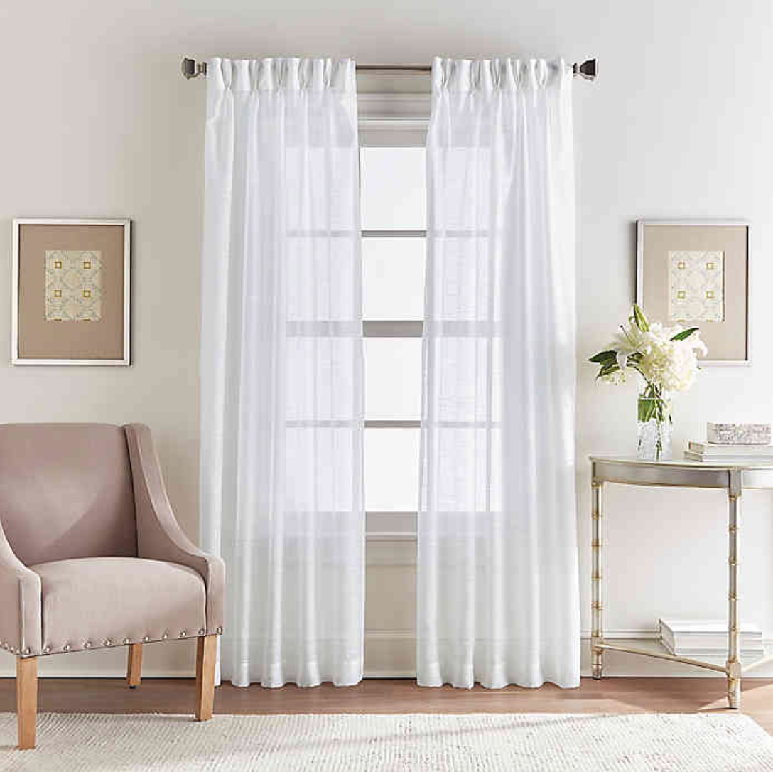 Bed Bath & Beyond Canada Deals Save Up to 30 On Sheer Curtains, 20