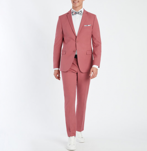 Slim Fit Stretch Solid Suit Separate Jacket