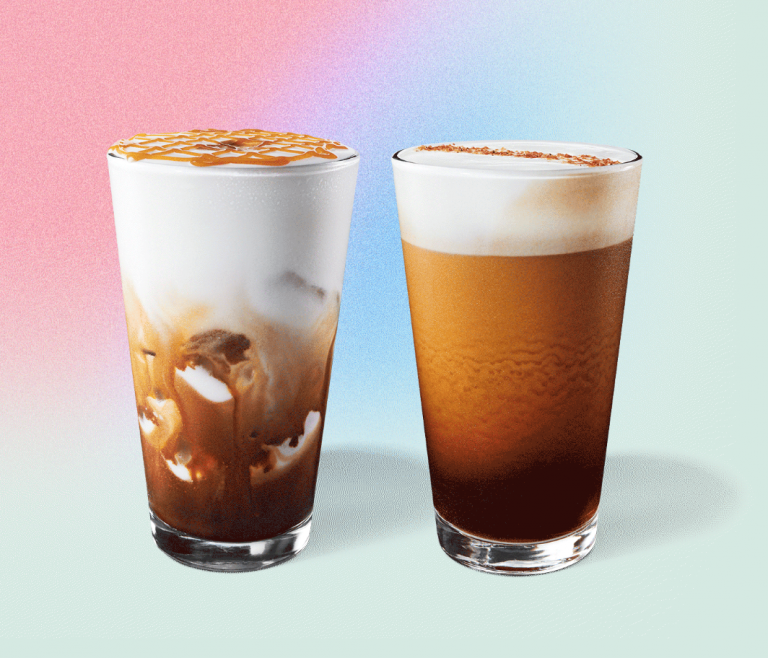 Starbucks Canada NEW Nitro Cold Brew with Salted Honey Cold Foam + NEW