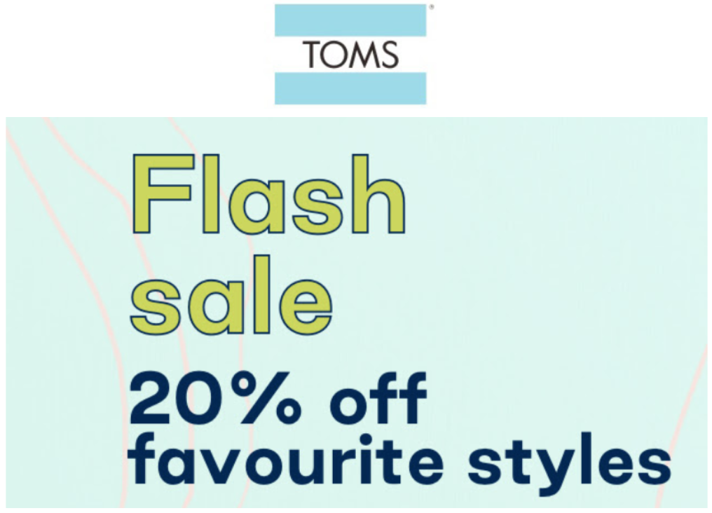 toms discount code