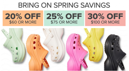 crocs canada free shipping code