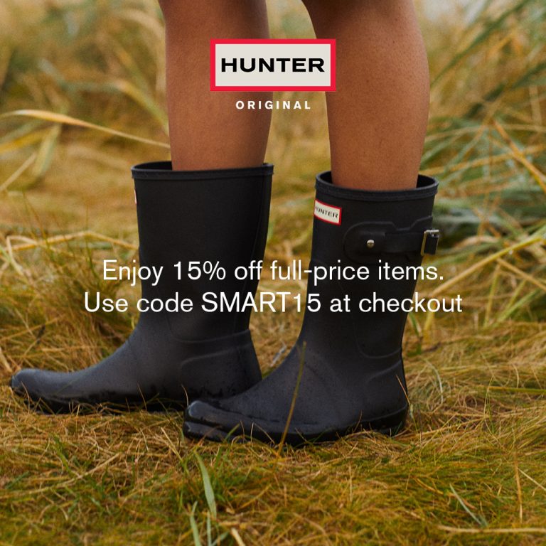 Hunter Boots Canada *Exclusive* Promo Code Deal Save 15 Off + Free