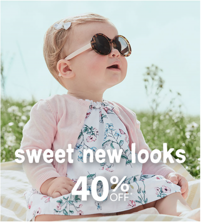 Carter’s OshKosh B’gosh Canada Spring Savings: Save 40% Off - Canadian ...