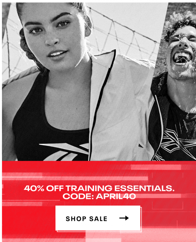 Reebok Canada Deals: 40% OFF Training Essentials Using Promo Code + Sale Items From Under $25 To ...