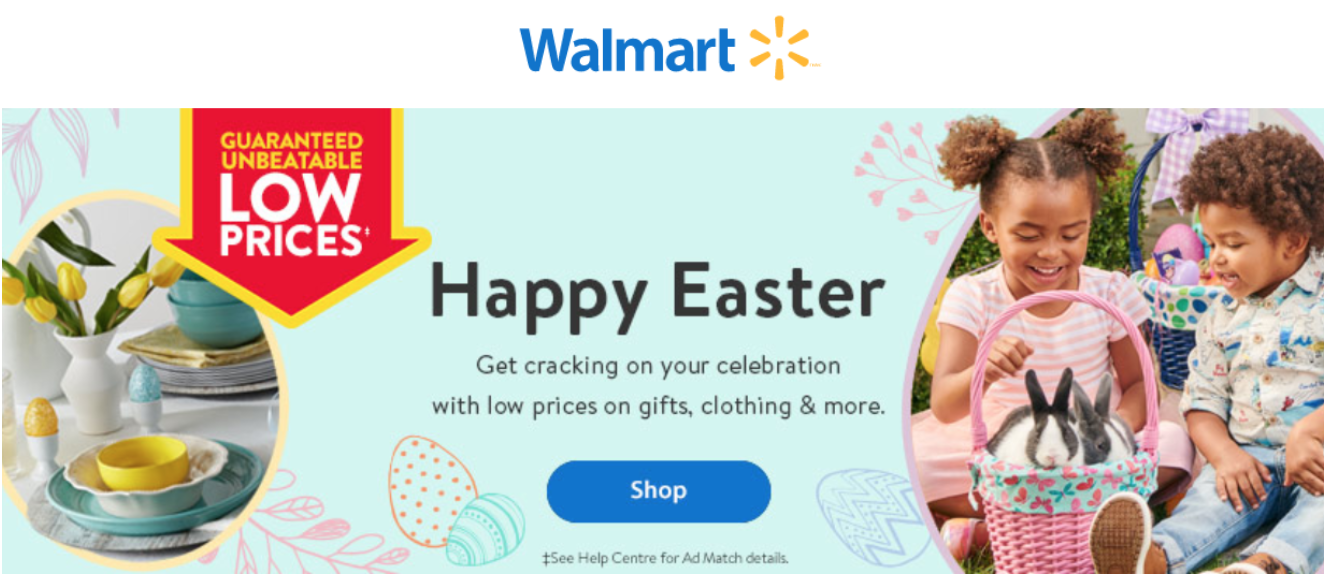 Walmart Canada Easter Sale &amp; Promotions: Great Savings Easter Gifts, Supplies, Candy &amp; Chocolate