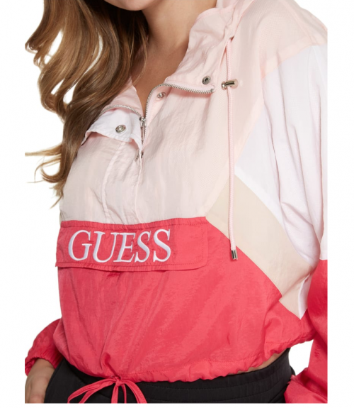 Guess popover hot sale windbreaker