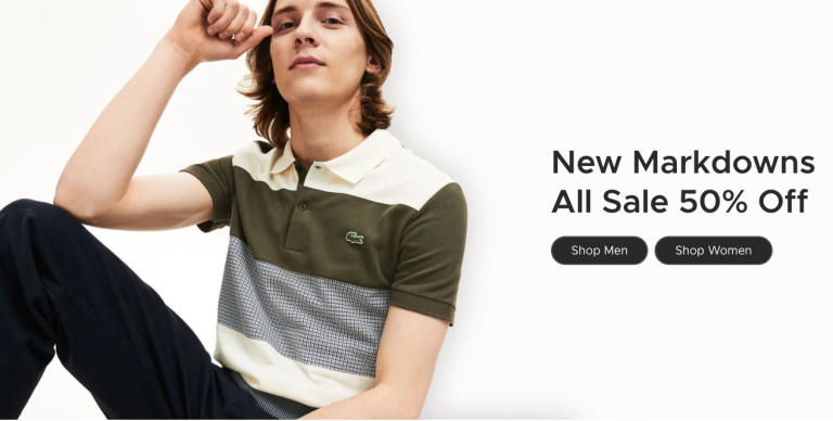 Lacoste Canada Sale: Save up to 50% Off Polos & Sale Items + FREE ...