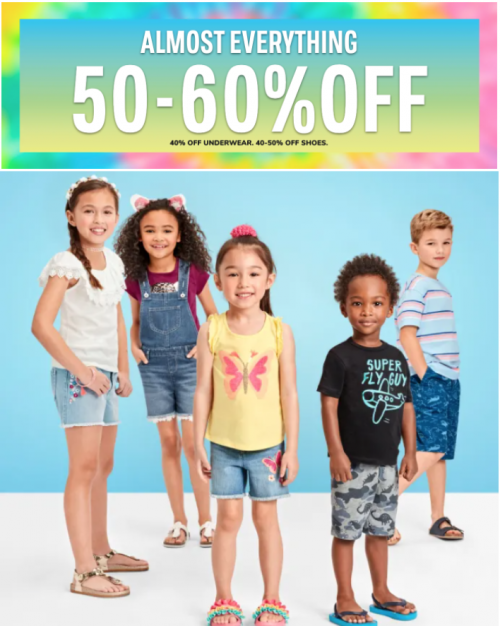 The Children's Place Canada Sale Save 50 60 off Everything + 70
