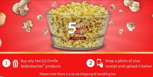 Orville Redenbacher Canada: Get A Free Personlized Popcorn Bowl When ...