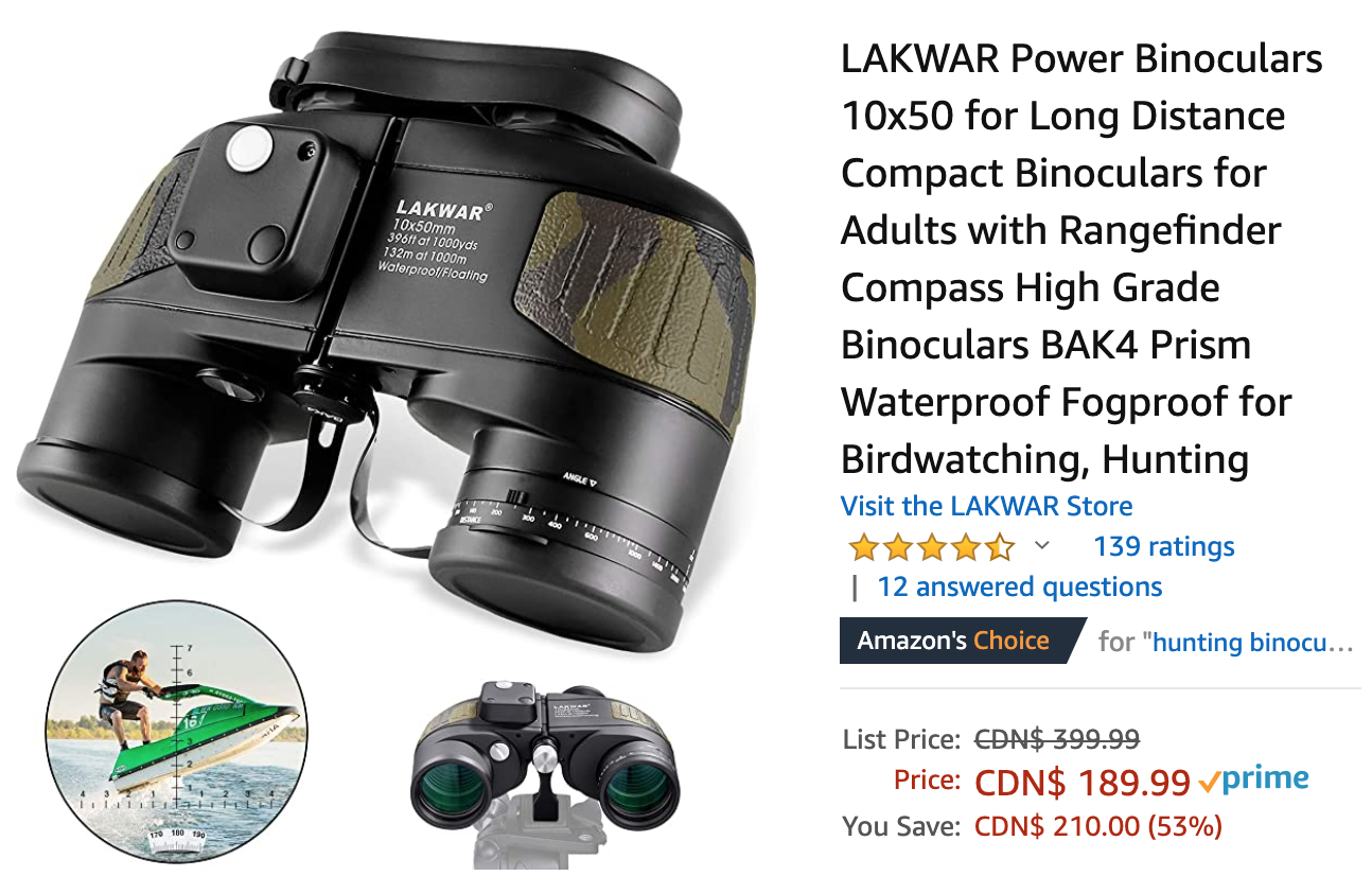 Amazon Canada Deals: Save 53% on Long Distance Compact ...