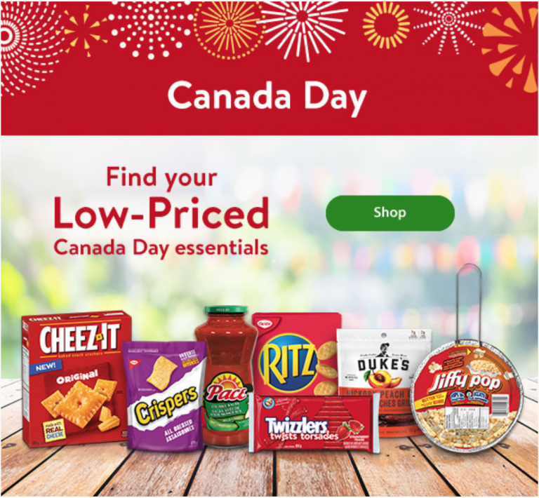Walmart Canada Day Deals LowPriced on Canada Day Essentials