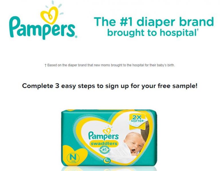 Pampers Canada Get A Free HospitalReady Maternity Kit Canadian