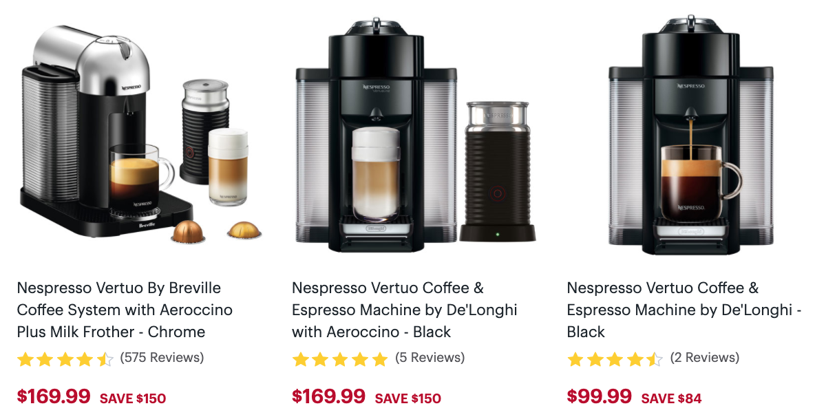 Best Buy Canada Nespresso Deals: Save up to 60% off Nespresso Vertuo ...