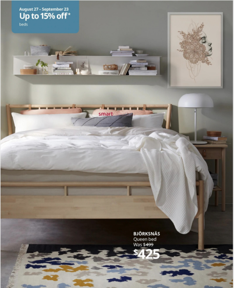 IKEA Canada The Bedroom Event Save up to 15 off Beds Canadian