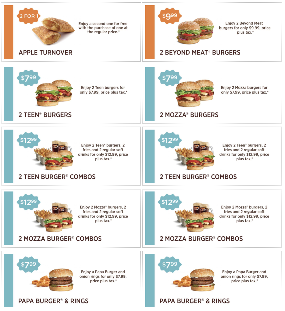 A&w coupons deals