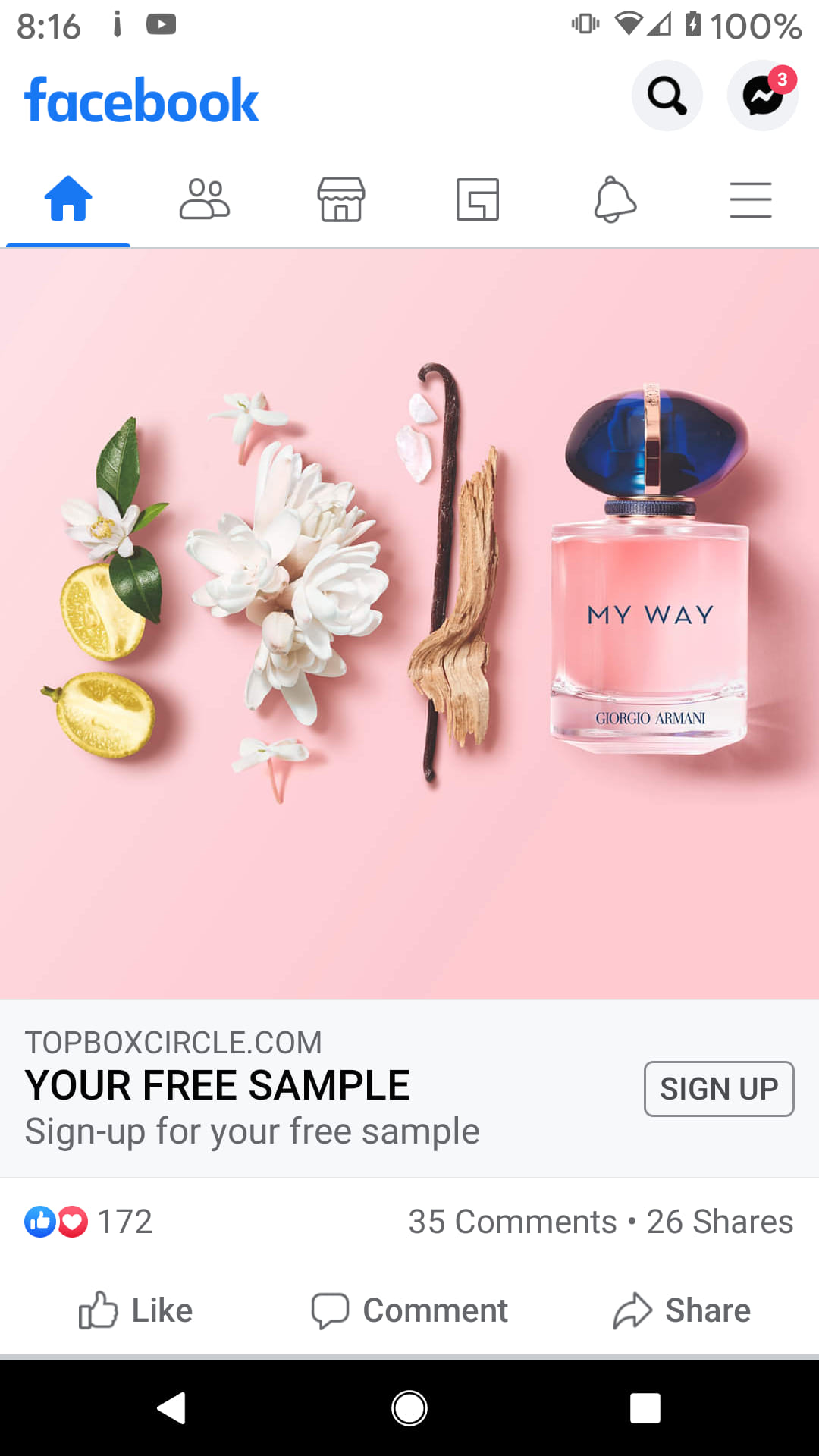 Get A Free Sample Of My Way By Giorgio Armani Canadian Freebies