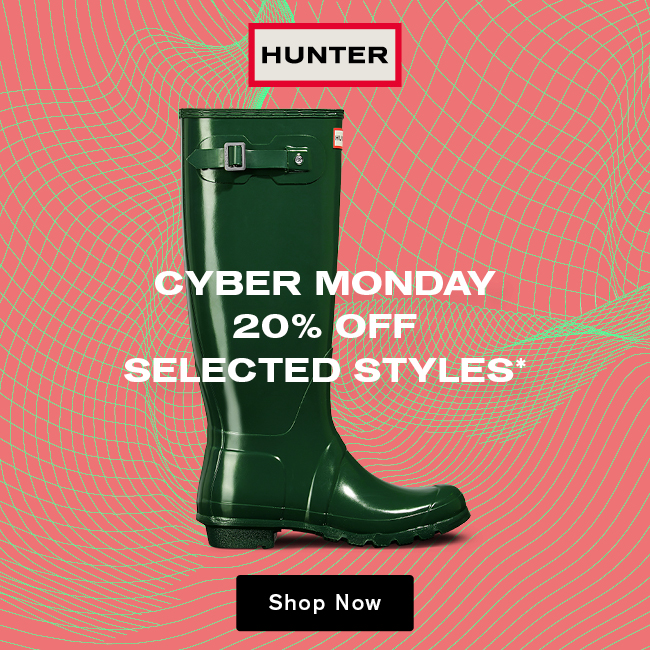 hunter boots cyber monday 2018