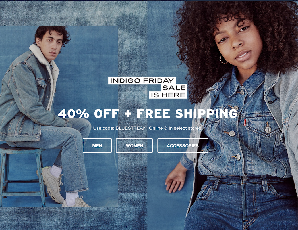 Levi's Canada Indigo Black Friday 2020 Sale: Save 40% Off Everything + FREE  Shipping Using Coupon Code! - Canadian Freebies, Coupons, Deals, Bargains,  Flyers, Contests Canada Canadian Freebies, Coupons, Deals, Bargains,  Flyers, Contests Canada