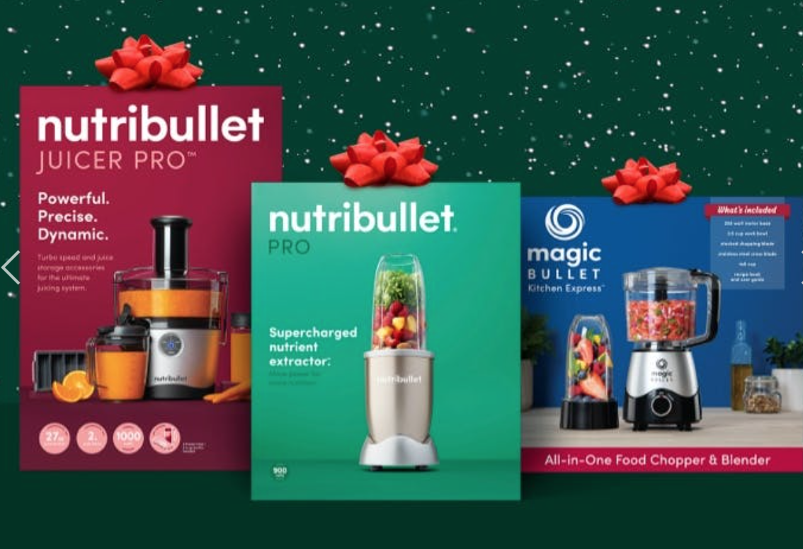 NutriBullet Canada Black Friday Sale 25 Off Entire Purchase Using
