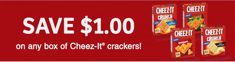 Canadian Coupons: Save $1 On Cheez-It Crackers - Canadian Freebies ...