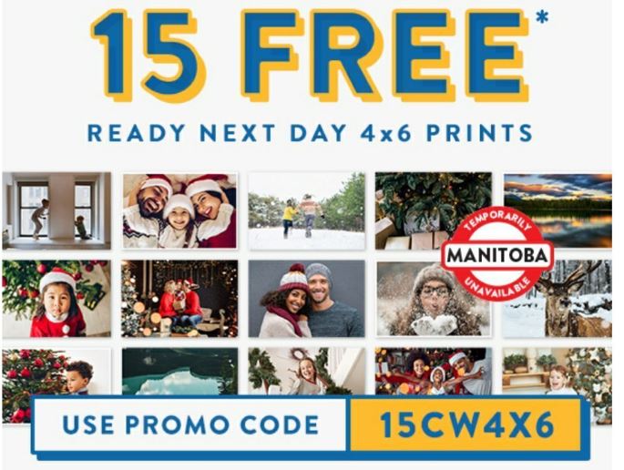 Walmart Photo Centre Canada: Get 15 Free 4x6 Prints With Code