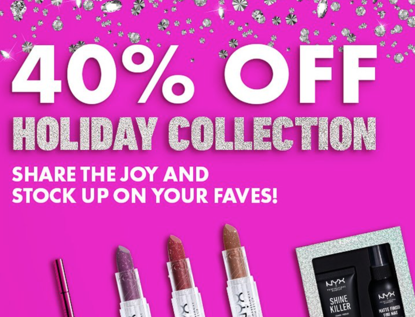 NYX Canada 40% OFF the Holiday Collection All Makeup Advent Calendars