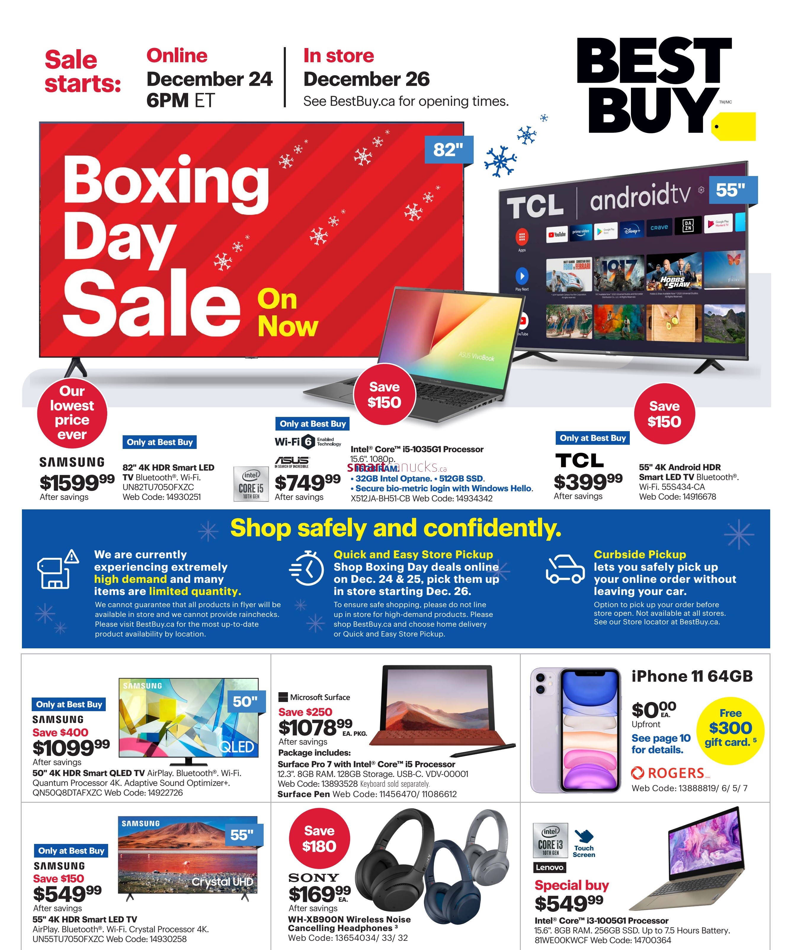 best buy 2020 boxing day week flyer december 24 to 31 1