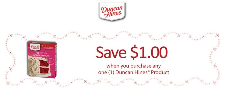 Canadian Coupons: Save $1 On Any Duncan Hines Products - Canadian ...