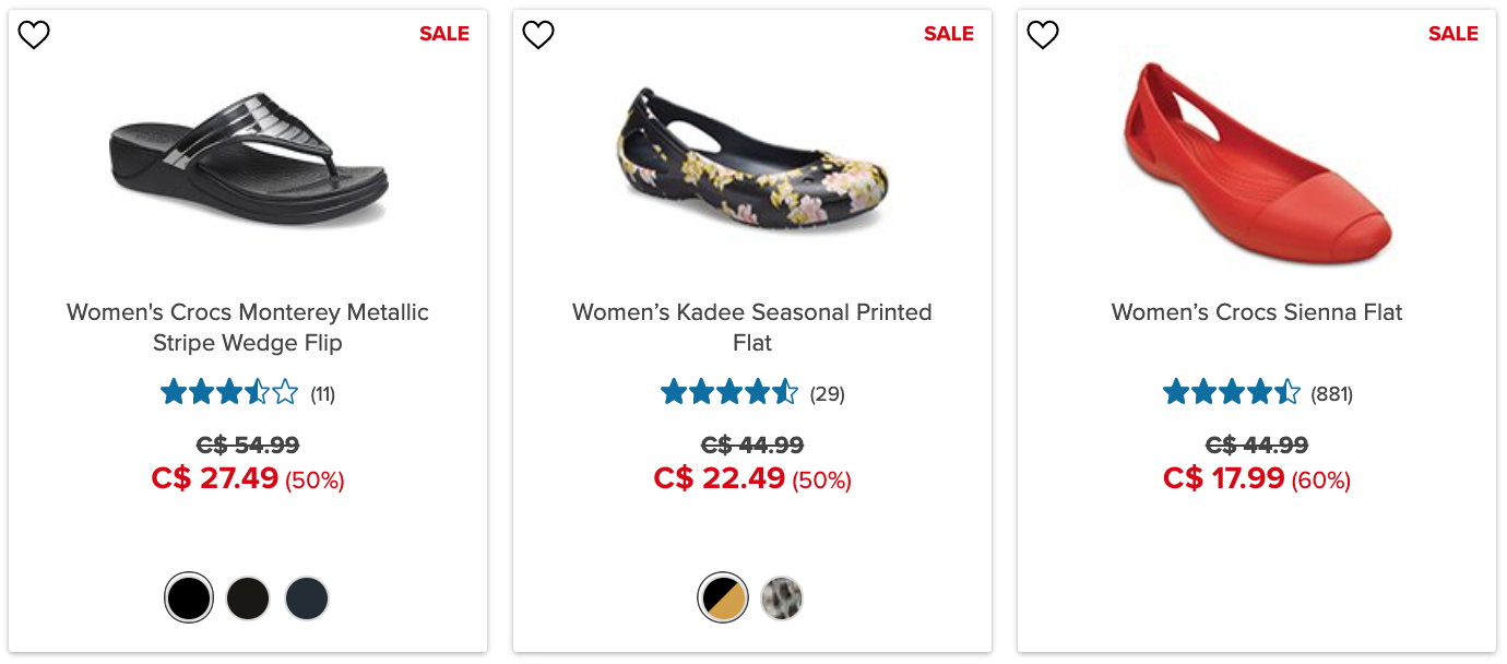 Crocs Canada Sale: Save 60% Off Select Styles - Canadian Freebies ...