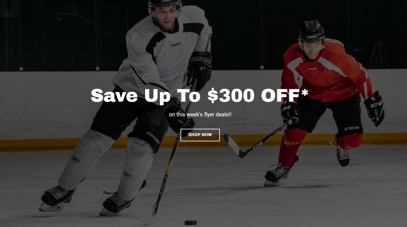 Pro Hockey Life Canada Deals Save Up to 300 OFF Sale + 40 OFF Adidas