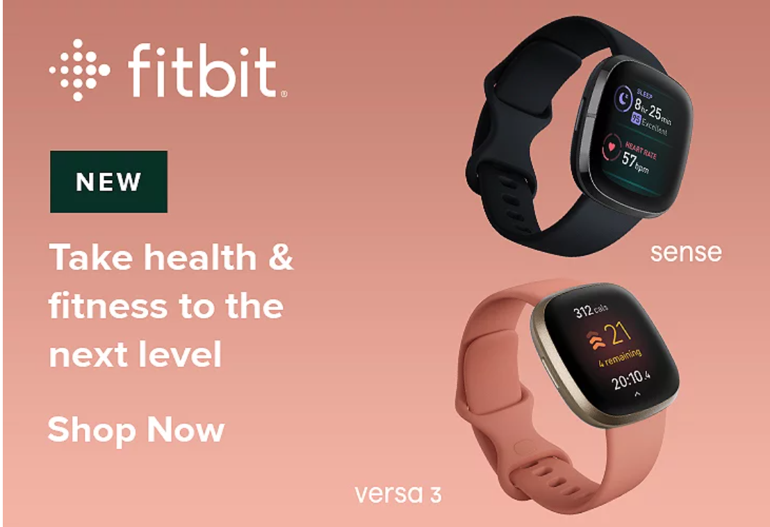 Save up to $80 off Fitbit Smartwatch 