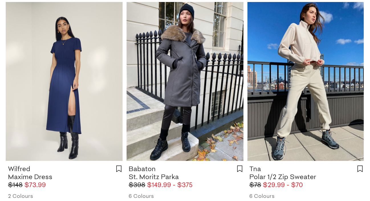 Aritzia Canada Winter Sale: Save 50-70% Off Sale Styles - Canadian ...
