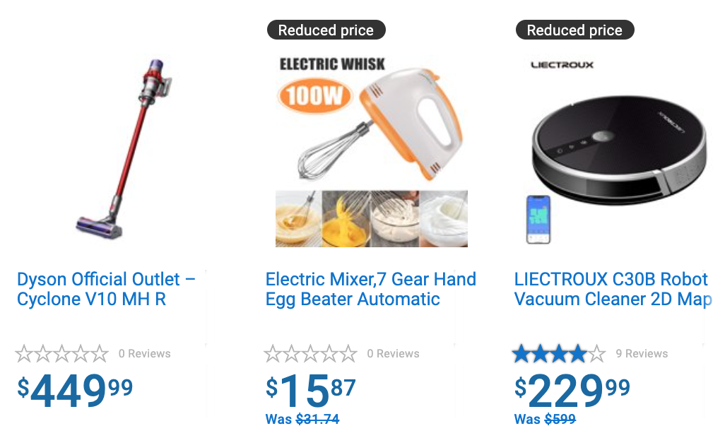 walmart online shopping appliances