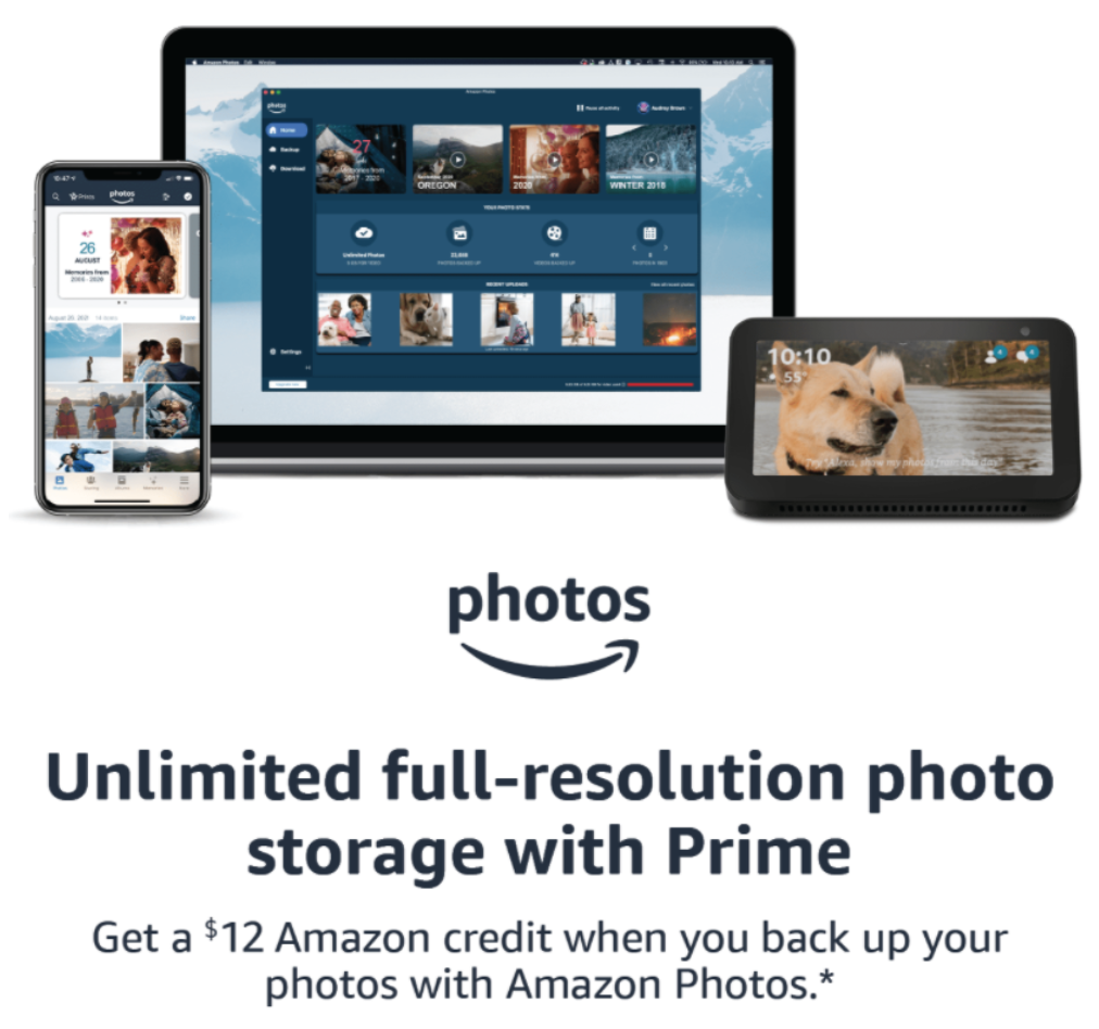 Amazon Canada Deals Get a 12 Amazon Credit with Amazon Photos