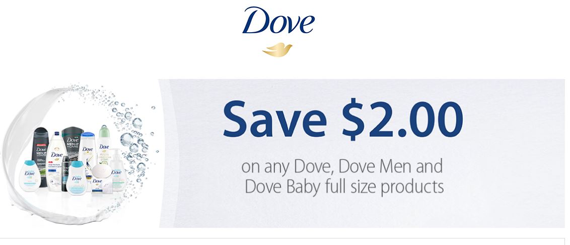 Dove Canada Coupons Save 2 On Any Dove Full Size Product Printable Coupon Canadian Freebies Coupons Deals Bargains Flyers Contests Canada