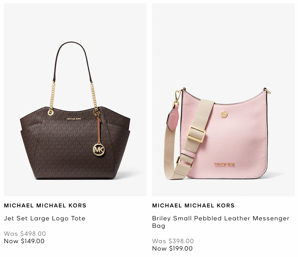 Michael Kors Canada Sale: Save up to 50 