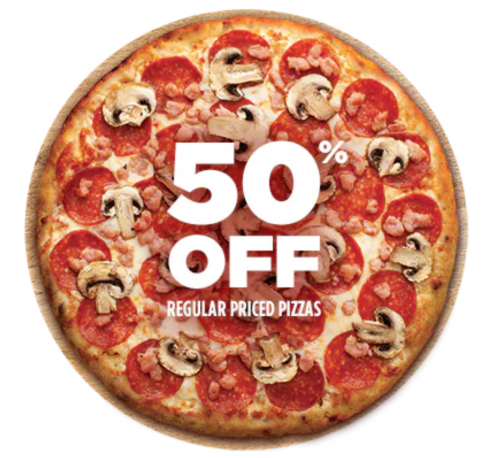 Pizza Pizza Promotion: Today, Save 50% Off Pizzas, with ...