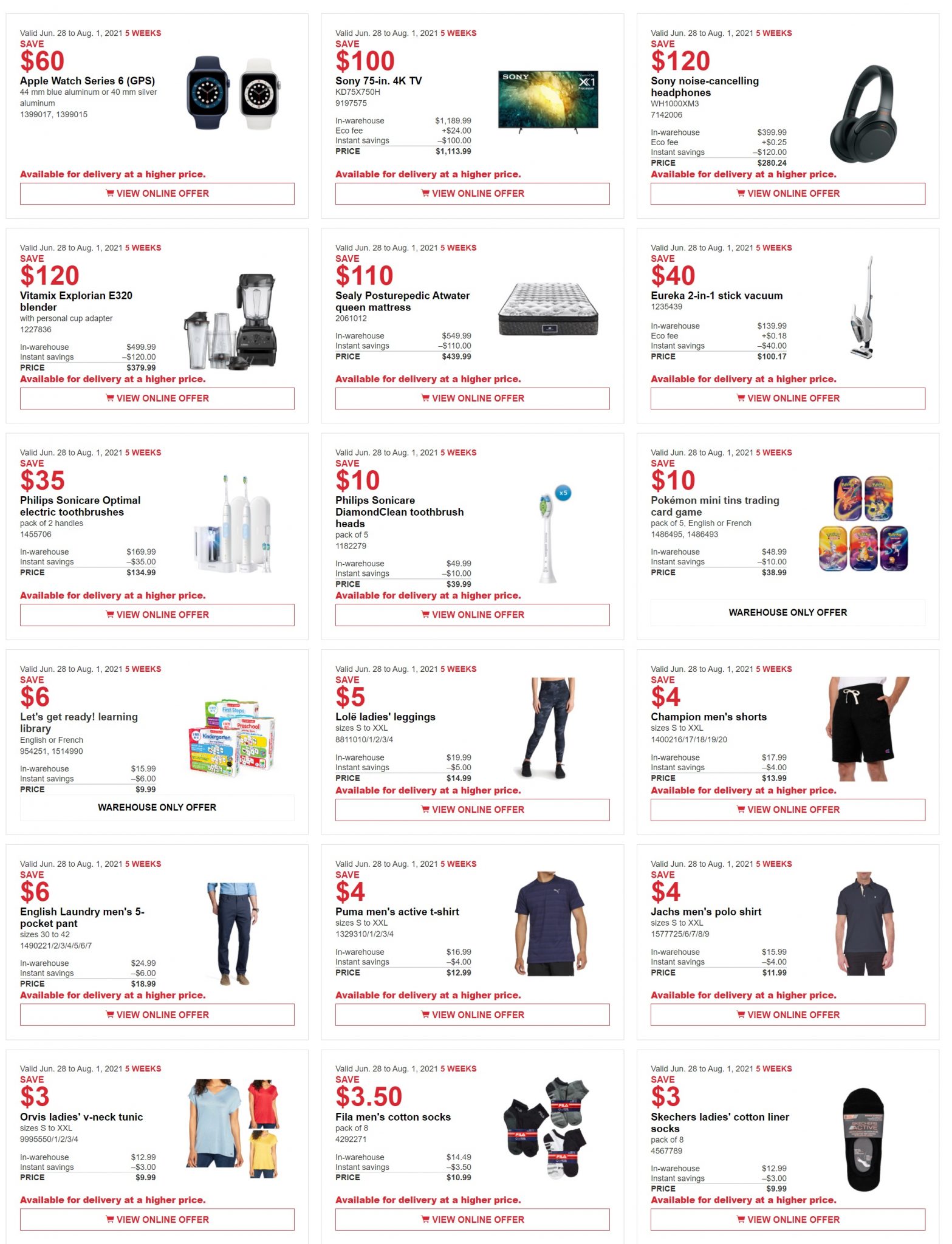 Costco Canada More Savings Weekly Coupons/Flyers All Costco Wholesale