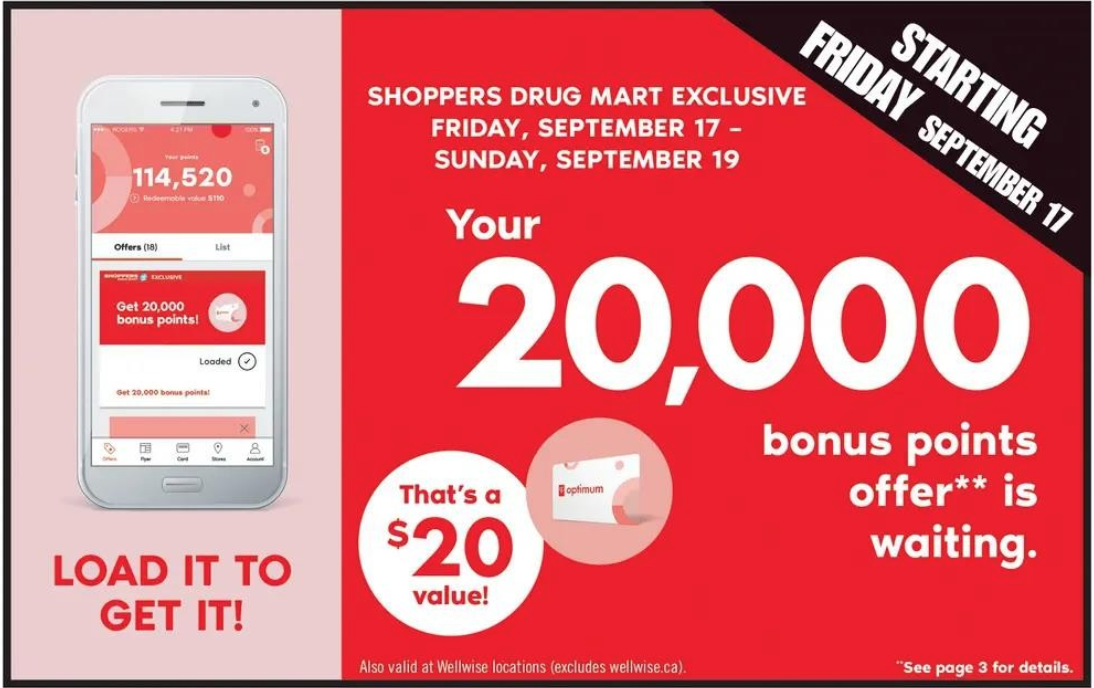 Shoppers Drug Mart Canada Offers: Bonus Redemption Event Save up to ...