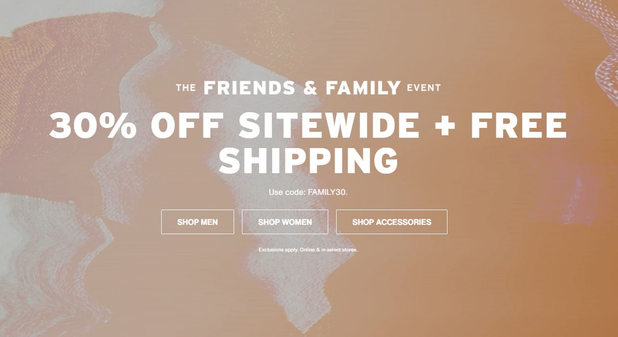 Levi's Canada The Friends & Family Event: Save 30% OFF Sitewide + FREE  Shipping - Canadian Freebies, Coupons, Deals, Bargains, Flyers, Contests  Canada Canadian Freebies, Coupons, Deals, Bargains, Flyers, Contests Canada