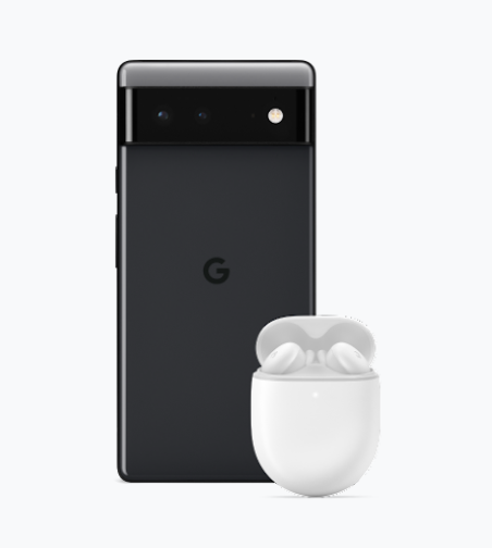 Pre-Order the NEW Google Pixel 6 + FREE Pixel Buds A-Series