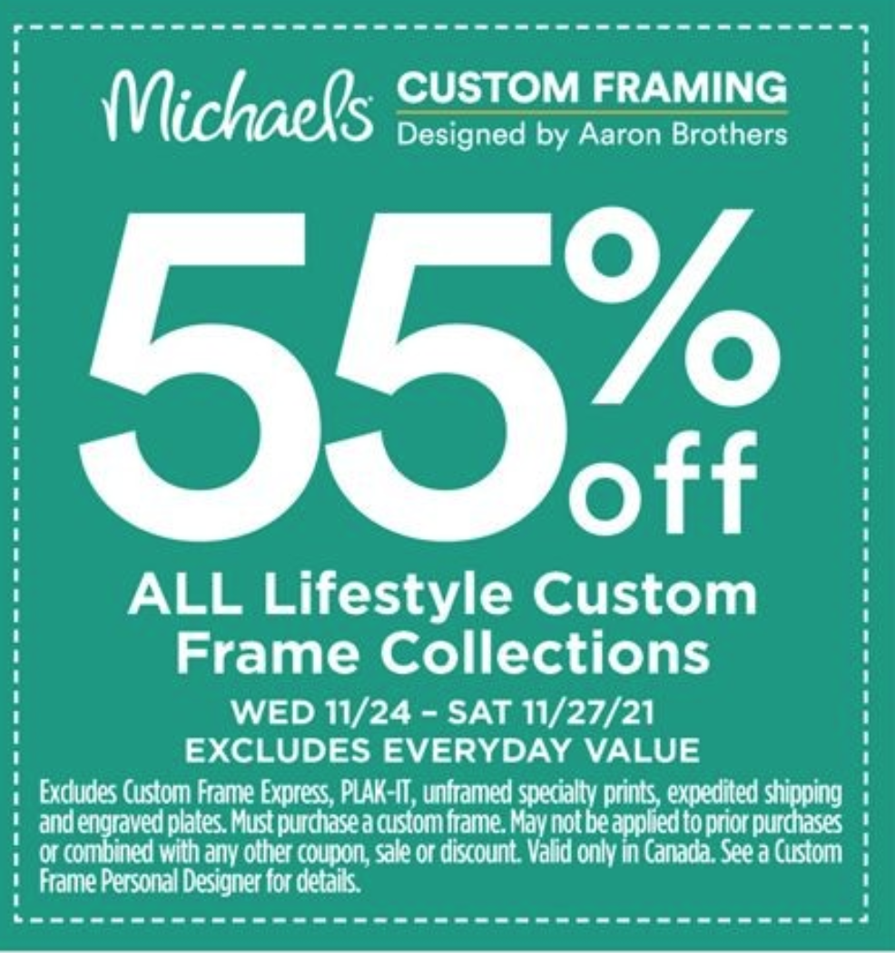 Michaels Canada Black Friday Flyer 2021 Deals: Save 60% OFF Christmas Tree  + More Offers - Canadian Freebies, Coupons, Deals, Bargains, Flyers,  Contests Canada Canadian Freebies, Coupons, Deals, Bargains, Flyers,  Contests Canada