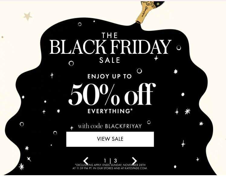 Black Friday Sale  Kate Spade New York