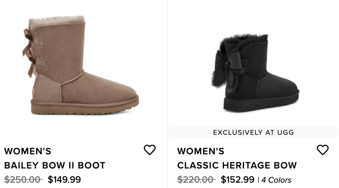 UGG Canada Black Friday Sale 15 Off Full Price + Up to 50 Off Sale