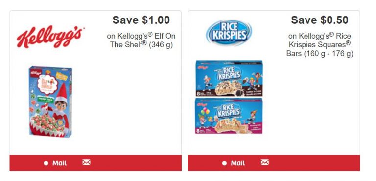 New Kellogg's Canada Printable Coupons Available - Canadian Freebies ...
