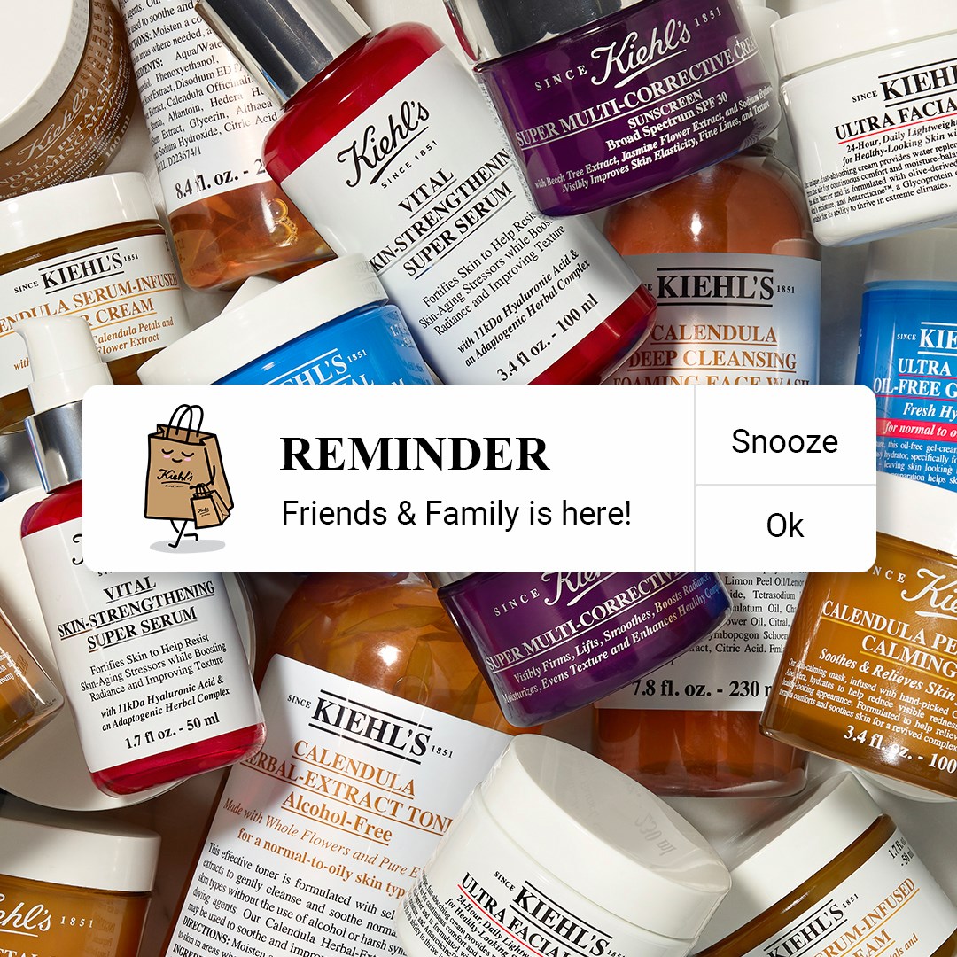 Kiehl's Canada Friends & Family Sale Save 25 OFF Sitewide + FREE New