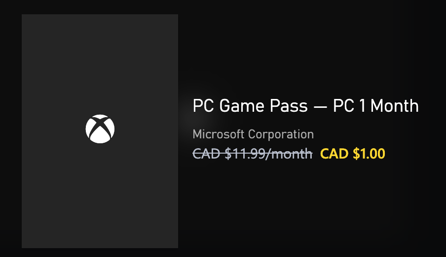 az-news-ai.blogspot.com - Microsoft Canada Offers: Get One Months of Xbox Game Pass on PC for $1.00