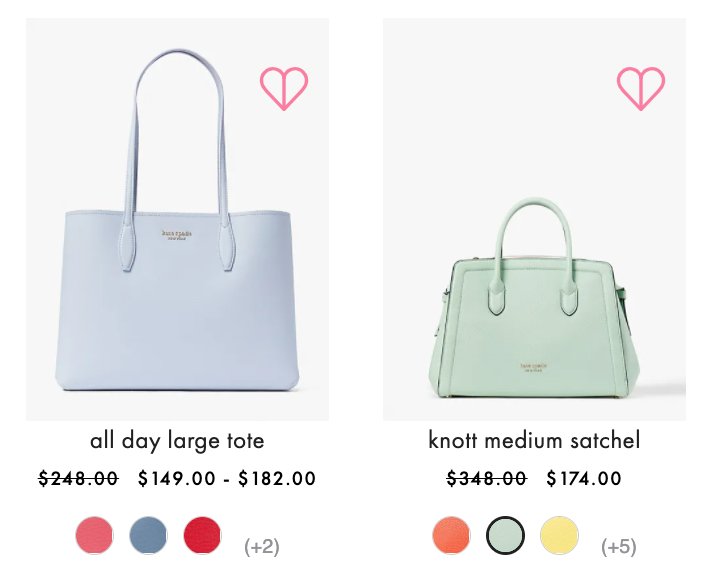 Kate Spade Canada Sale on Sale: Save up to 62% off with Coupon Code -  Canadian Freebies, Coupons, Deals, Bargains, Flyers, Contests Canada  Canadian Freebies, Coupons, Deals, Bargains, Flyers, Contests Canada