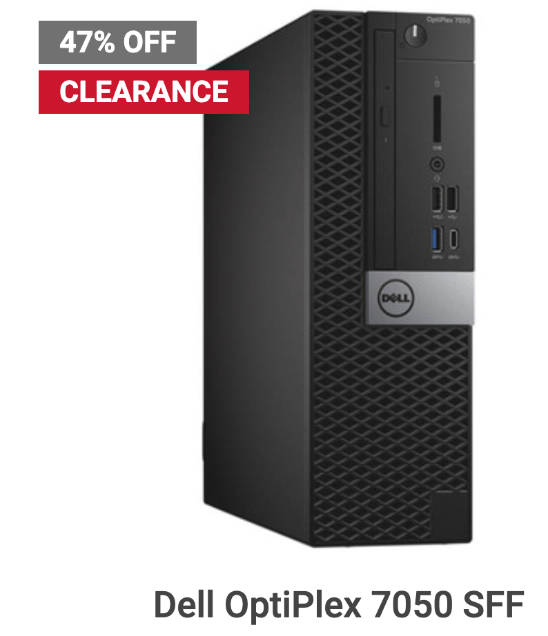 Dell Canada Refurbished Flash Sale: Save Save 25% Off Everything Storewide + 47% off on Dell OptiPlex 7050 SFF for $355 with Coupon Code + More Offers