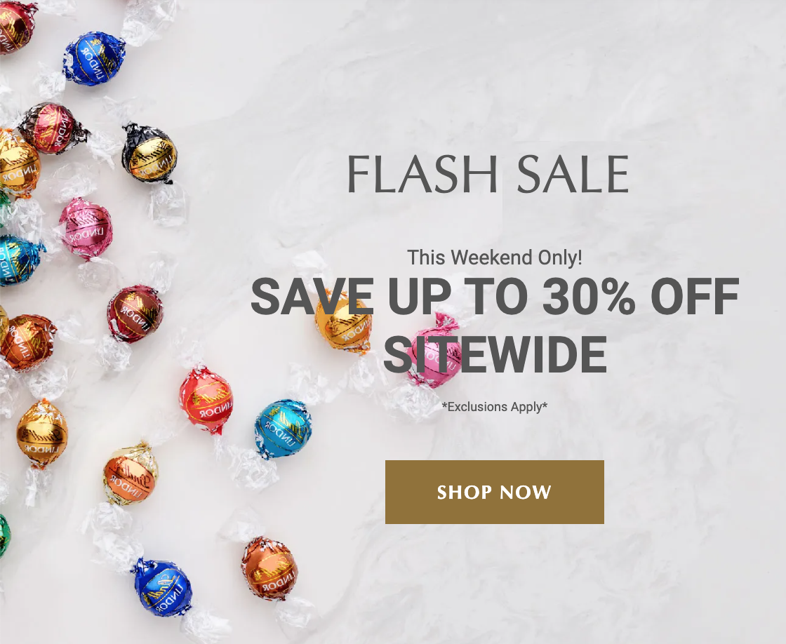 Lindt Canada Flash Sale: Save Save up to 30% Off SiteWide
